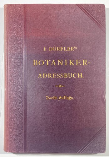 Dörfler botaniker - dörfler,