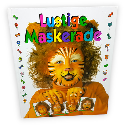 Lustige maskerade schminken - lustige,