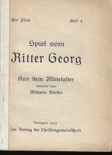 Spiel vom ritter - vom,